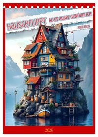 Produktbild: Hausgeflippt (Tischkalender 2026 DIN A5 hoch), CALVENDO Monatskalender