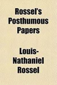Produktbild: Rossel's Posthumous Papers