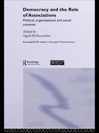 Produktbild: Democracy and the Role of Associations
