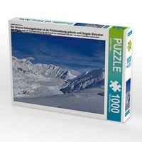 Produktbild: Ein Motiv aus dem Kalender Der Grosse Aletschgletscher ist der fl&auml;chenm&auml;ssig gr&ouml;sste und l&auml;ngste Gletscher der Alpen. (Puzzle)
