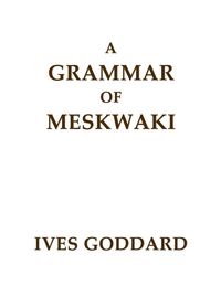 Produktbild: A Grammar of Meskwaki