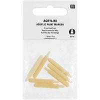 Produktbild: Ersatzspitzen Acrylini Marker, 3 mm, 7 Stk