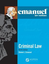 Produktbild: Emanuel Law Outlines for Criminal Law