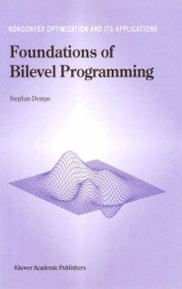 Produktbild: Foundations of Bilevel Programming