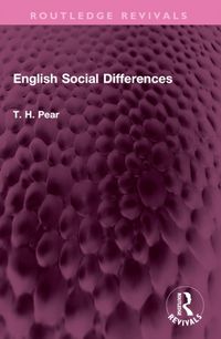 Produktbild: Pear, T: English Social Differences