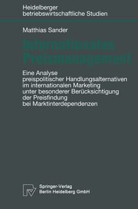 Produktbild: Internationales Preismanagement