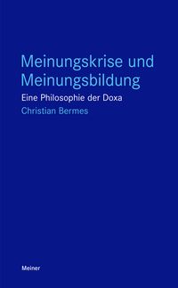 Produktbild: Meinungskrise und Meinungsbildung