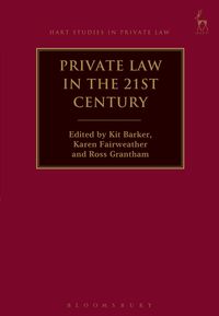 Produktbild: Private Law in the 21st Century
