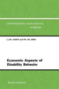 Produktbild: Economic Aspects of Disability Behavior