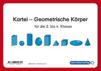 Produktbild: Kartei - Geometrische K&ouml;rper f&uuml;r die 2. bis 4. Klasse