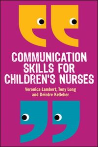 Produktbild: Communication Skills for Children's Nurses