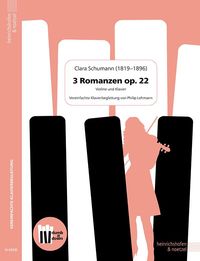 Produktbild: Schumann, C: 3 Romanzen op. 22