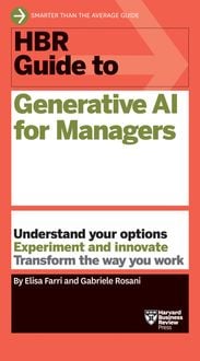 Produktbild: HBR Guide to Generative AI for Managers