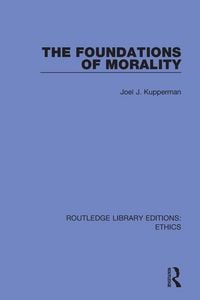 Produktbild: The Foundations of Morality