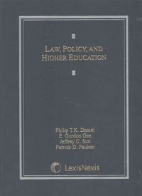 Produktbild: Law, Policy, and Higher Education