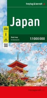 Produktbild: freytag & berndt Stra&szlig;enkarte Japan 1:1 Mio.