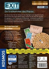 EXIT, Das Spiel - Die Grabkammer des Pharao, Kennerspiel des Jahres 2017