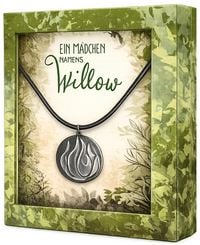 Produktbild: Ein M&auml;dchen namens Willow: Halskette mit Anh&auml;nger (Element Feuer)