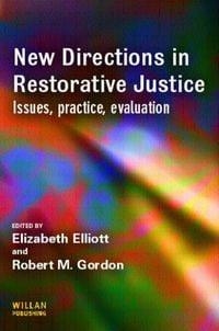 Produktbild: New Directions in Restorative Justice