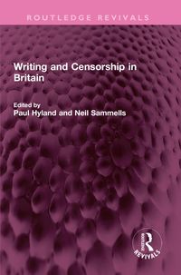 Produktbild: Writing and Censorship in Britain