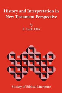 Produktbild: History and Interpretation in New Testament Perspective