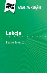 Produktbild: Lekcja ksiazka Eug&egrave;ne Ionesco (Analiza ksiazki)