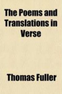 Produktbild: The Poems and Translations in Verse