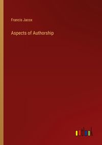 Produktbild: Aspects of Authorship