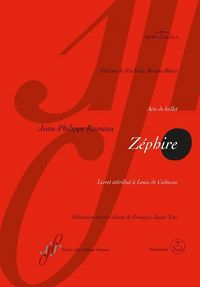 Produktbild: Rameau, J: Z&eacute;phire RCT 61 -Acte de ballet-