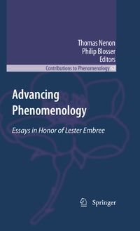 Produktbild: Advancing Phenomenology