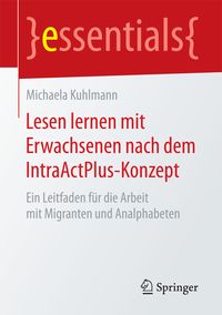 Produktbild: Lesen lernen mit Erwachsenen nach dem IntraActPlus-Konzept