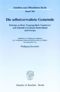 Produktbild: Die selbstverwaltete Gemeinde.