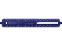 Produktbild: Faber-Castell Lineal 15 cm Dots bruchsicher