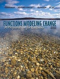 Produktbild: Connally, E: Functons Modeling Change