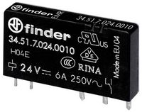 Produktbild: Finder 34.51.7.060.0000 Printrelais 60 V/DC 6A 1 Wechsler 1St.