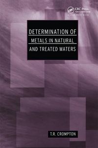 Produktbild: Determination of Metals in Natural and Treated Water