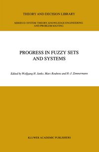 Produktbild: Progress in Fuzzy Sets and Systems
