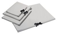 Folia Sammelmappe aus Graupappe mit Band, DIN A3, ohne Druck