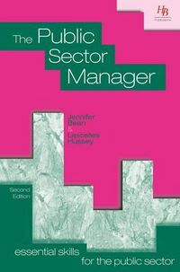 Produktbild: The Public Sector Manager