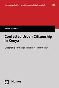 Produktbild: Contested Urban Citizenship in Kenya