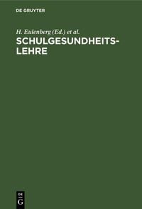 Produktbild: Schulgesundheitslehre