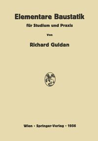 Bild vom Artikel Elementare Baustatik für Studium und Praxis vom Autor Richard Guldan