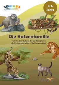 Produktbild: "WiBuKi" Wissensbuch f&uuml;r Kinder: Die Katzenfamilie