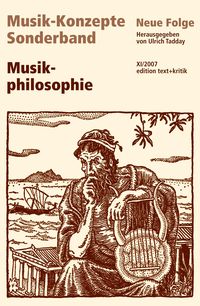 Bild vom Artikel Musikphilosophie vom Autor Heinz-Klaus Metzger