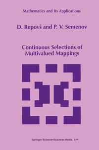Produktbild: Continuous Selections of Multivalued Mappings