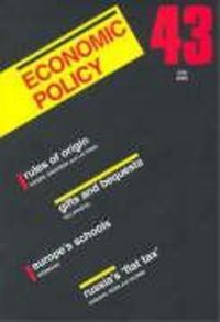 Produktbild: Economic Policy 43