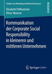 Produktbild: Kommunikation der Corporate Social Responsibility in kleineren und mittleren Unternehmen
