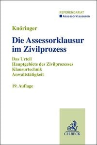 Produktbild: Die Assessorklausur im Zivilprozess