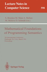 Bild vom Artikel Mathematical Foundations of Programming Semantics vom Autor Stephen Brookes