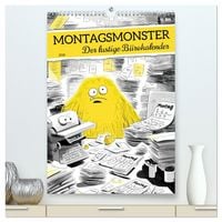 Produktbild: Montagsmonster - der lustige B&uuml;rokalender (hochwertiger Premium Wandkalender 2026 DIN A2 hoch), Kunstdruck in Hochglanz
